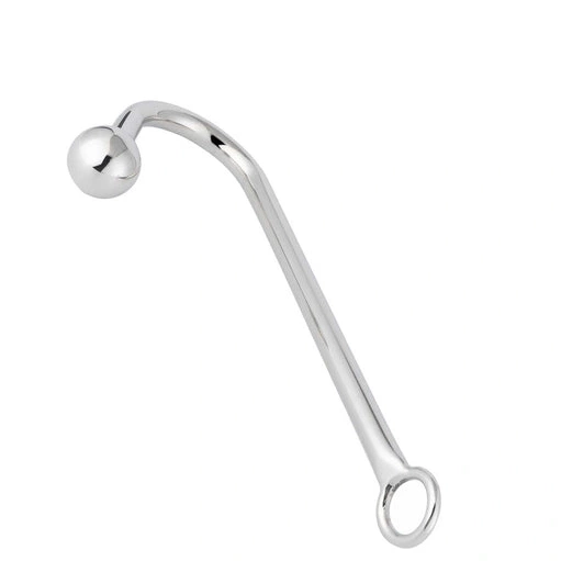 Smooth AllNight Metal 3294 Anal Sex Toy Hook 0202